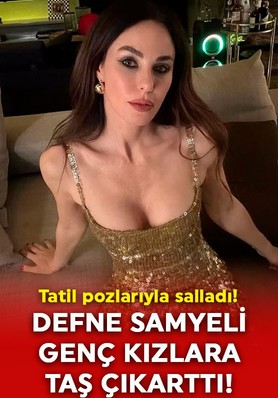 Kim der ki 52 yaşında! Defne Samyeli tatil pozlarıyla akılları baştan aldı! Kusursuz fiziği genç kızlara taş çıkarttı