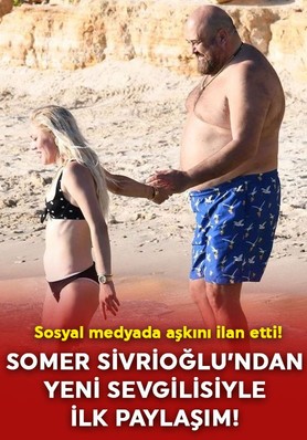 Ünlü şef Somer Sivrioğlu'ndan yeni sevgilisiyle ilk paylaşım! Sosyal medyada aşkını ilan etti