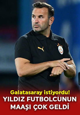 Okan Buruk transfer edilmesini istemişti! Yıldız futbolcunun istediği maaş, Galatasaray yönetimini şaşkına çevirdi