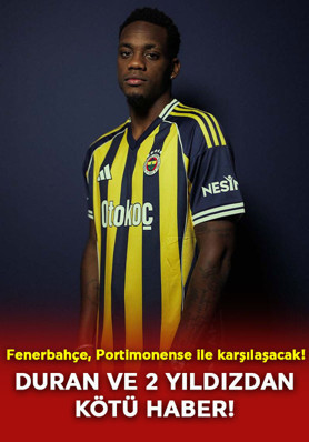 Fenerbahçe, Portimonense ile karşılaşacak! Duran ve 2 yıldızdan kötü haber