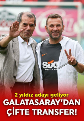 Galatasaray’dan çifte transfer! Anlaşma tamam! 600 bin euroya 2 genç yetenek geliyor!