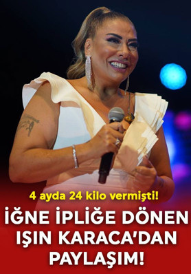4 ayda 24 kilo vermişti! İğne ipliğe dönen Işın Karaca'dan "Filtresiz - makyajsız" paylaşım