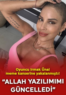 Meme kanserine yakalanmıştı! Ünlü oyuncu Irmak Ünal'dan açıklama geldi! "Allah yazılımımı güncelledi!"