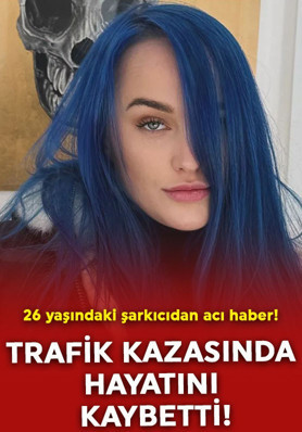 Pop müziğin sevilen ismiydi! 26 yaşındaki şarkıcı trafik kazasında hayatını kaybetti