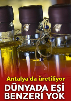 Antalya'da üretiliyor, dünyada eşi benzeri yok! Bir damlası bile şifa deposu! Kilosu rekor kırdı