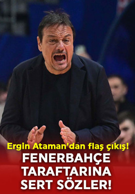 Kimse beklemiyordu! Ergin Ataman’dan Fenerbahçe taraftarına sert sözler!