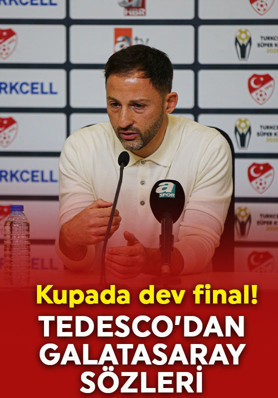 Fenerbahçe teknik patronu Tedesco, Galatasaray finali hakkında konuştu!