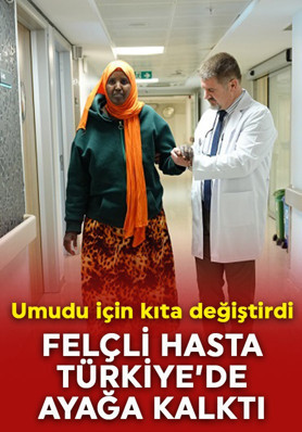 Umudu için Türkiye'ye geldi, felçli hasta ülkesine yürüyerek döndü