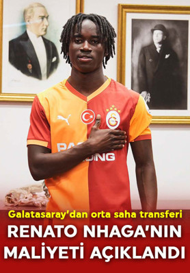 Galatasaray, Renato Sam-Na Nhaga transferini açıkladı! Bonservis ve maaşı belli oldu
