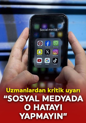 Uzmanlardan sosyal medya uyarısı: "İzinsiz kullanmak başınızı ağrıtabilir"