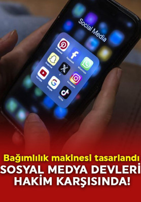 Sosyal medya devleri hakim karşısında! Çocukların beynine bağımlılık makinesi tasarlandı
