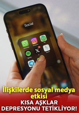 İlişkilerde sosyal medya etkisi: Kısa aşklar depresyonu tetikliyor!