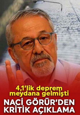 Naci Görür'den kritik bölge hakkında flaş deprem açıklaması!