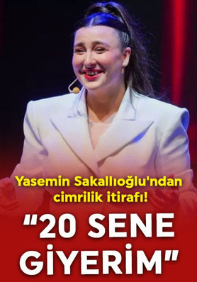Komedyen Yasemin Sakallıoğlu'ndan cimrilik itirafı! "20 sene giyerim"