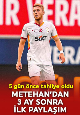 Tahliye olmuştu! Metehan Baltacı’dan 3 ay sonra ilk paylaşım! Son hali herkesi şaşırttı