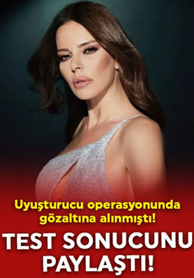 Operasyonla gözaltına alınmıştı! Simge Sağın uyuşturucu testi sonucunu paylaştı