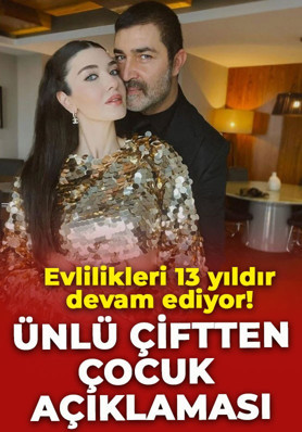 Evlilikleri 13 yıldır devam ediyor! Aslıhan Güner ve eşinden çocuk açıklaması