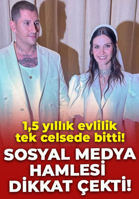 1,5 yıllık evlilik tek celsede bitti! İrem Helvacıoğlu'ndan sosyal medya hamlesi geldi