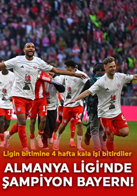 Almanya Ligi’nde şampiyon Bayern Münih! Bitime 4 hafta kala mutlu sona ulaştılar
