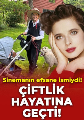Işıltılı dünyaya veda etti, soluğu doğada aldı! Sinema efsanesinin çiftlik hayatı hayran bıraktı