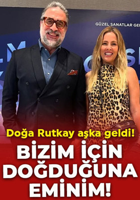 Doğa Rutkay Kamal'dan romantik kutlama: Bizim için doğduğuna eminim!