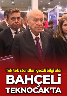 MHP lideri Devlet Bahçeli, "Teknocak" Festivali'nde
