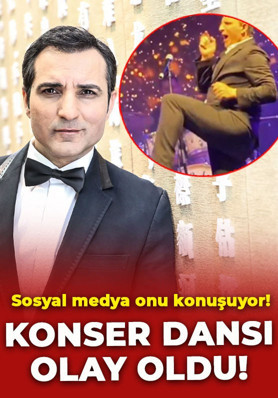 Rafet El Roman'ın sahne şovu gündem yarattı! Sıra dışı dansı görenleri şoke etti