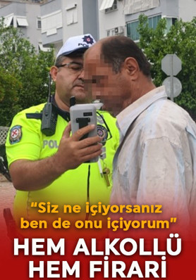 Nazilli’de trafikte skandal görüntü! "Alkol mü içtin?” sorusuna “Yooo” dedi, 250 promil çıktı
