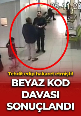 Doktora yönelik tehdit ve hakaret davasında verilen ceza belli oldu