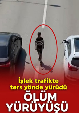 Bursa'da yürekler ağza geldi! Küçük çocuktan trafikte ölüm yürüyüşü