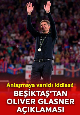 Prensip anlaşmasına varıldı iddiası! Beşiktaş'tan Oliver Glasner açıklaması!