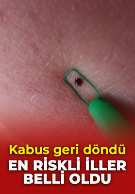 Kene kabusu geri döndü! En riskli iller belli oldu