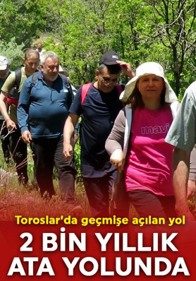 Toroslar’da geçmişe açılan yol! Konya’da 2 bin yıllık yayla yolu yeniden canlandı
