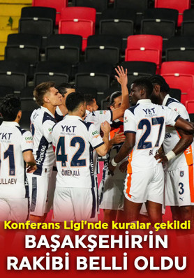 Başakşehir'in Konferans Ligi'ndeki rakibi belli oldu