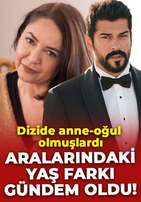 Burak Özçivit'in dizideki annesi Sibel Taşçıoğlu oldu! Aralarındaki yaş farkı gündem oldu