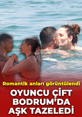 Yıldız Çağrı Atiksoy ile Berk Oktay Bodrum'da aşk tazeledi: Romantik anları görüntülendi