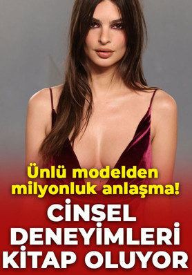 Süper model Emily Ratajkowski'nin cinsel deneyimleri kitap oluyor! Milyon dolarlık anlaşmaya imzaladı