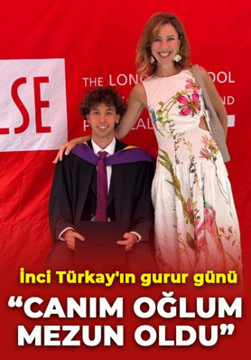 Ünlü oyuncu İnci Türkay'ın gurur günü: Mutluluğunu sosyal medyadan paylaştı