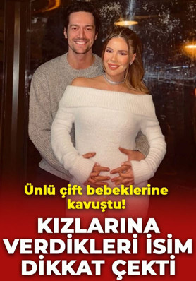Feyyaz Şerifoğlu ve Merve Dinçkol bebeklerine kavuştu! Kızlarına verdikleri isim belli oldu