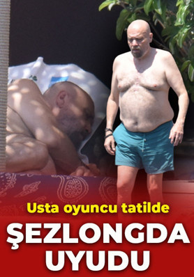 Kızılcık Şerbeti'nin Apo'su Ahmet Mümtaz Taylan tatilde!