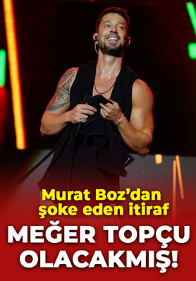 Murat Boz’dan şoke eden itiraf! Meğer topçu olacakmış