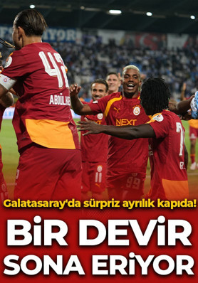 Bir devir sona eriyor! Galatasaray'da sürpriz ayrılık kapıda!