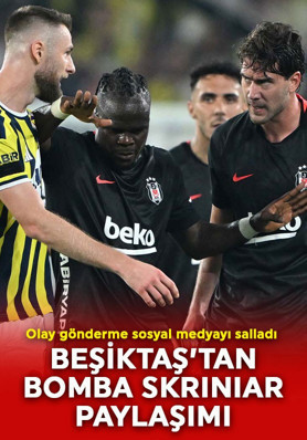 Beşiktaş’tan olay gönderme! Fenerbahçe galibiyeti sonrası bomba Skriniar paylaşımı!