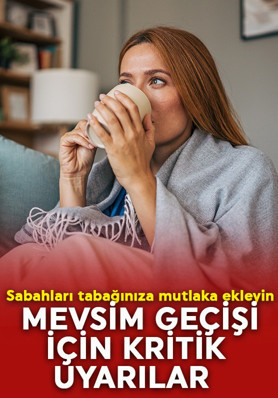 Havalar soğuyor, beslenme alışkanlıkları değişiyor! Bağışıklık için vitamin, mineral ve su tüketimine dikkat