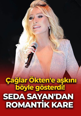 Seda Sayan'dan Çağlar Ökten'e romantik paylaşım