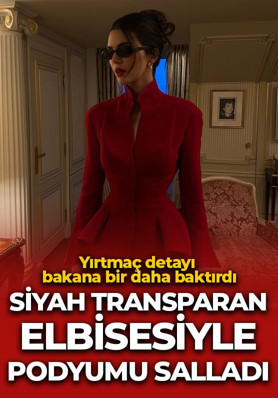Kendall Jenner’dan derin yırtmaçlı transparan seçim
