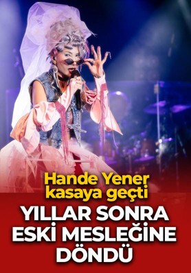 Hande Yener yıllar sonra eski mesleğine döndü