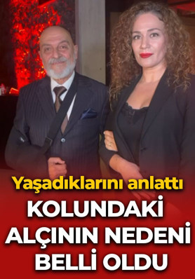 Galaya kolu alçıda geldi! Özge Borak’ın babası kazayı anlattı