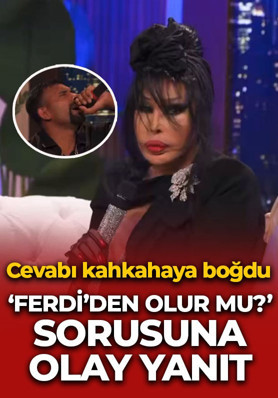 “Ferdi’den olur mu?” sorusuna Bülent Ersoy’dan olay yanıt