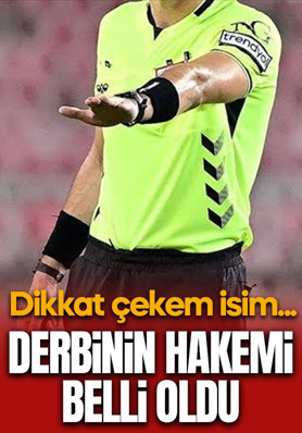 Trabzonspor - Beşiktaş derbisinin hakemi belli oldu